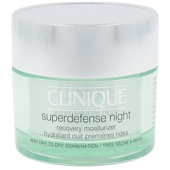 Superdefense Night Recovery Moisturizer (veľmi suchá, suchá a zmiešaná pleť) - Nočný hydratačný krém